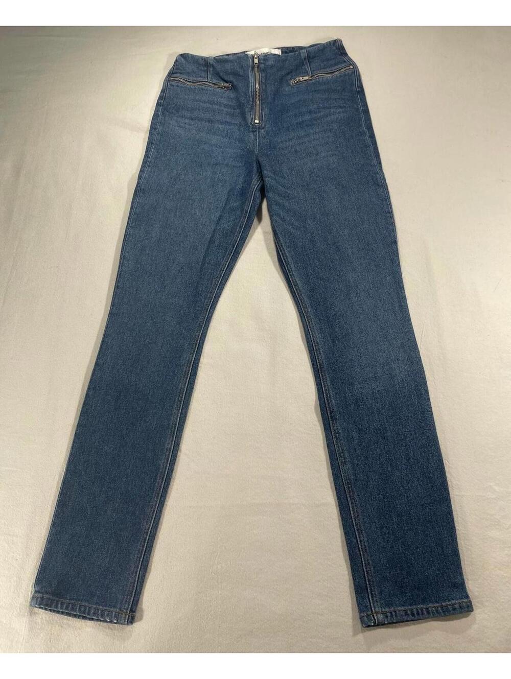 Reformation Nikki Jeans size 28 High waist straight leg medium dark wash